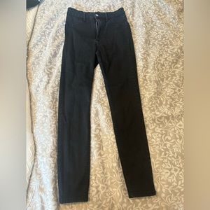 ZARA Black High Rise Skinny Jeans